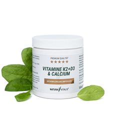 Vitamin K2+D3 & Calcium von Natura Vitalis