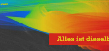 Alles ist dieselbe Energie