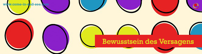Bewusstsein des Versgens Bewusstsein des Versgens