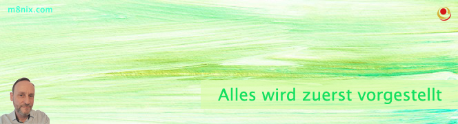 Alles wird zuerst vorgestellt Alles wird zuerst vorgestellt