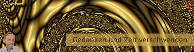 Gedanken und Zeit verschwenden Gedanken und Zeit verschwenden
