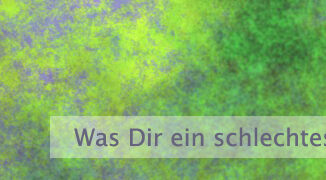 Was Dir ein schlechtes Gefühl gibt