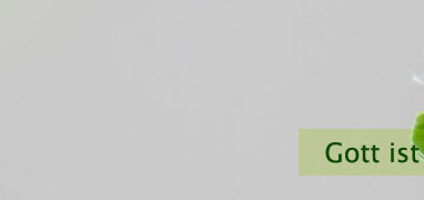 Gott ist unendlich