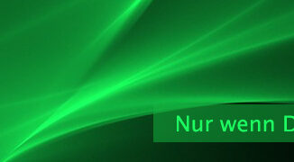 Nur wenn Du bereit bist