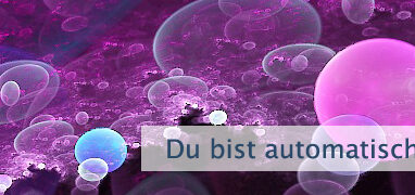 Du bist automatisch gesegnet