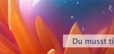 Du musst tief blicken