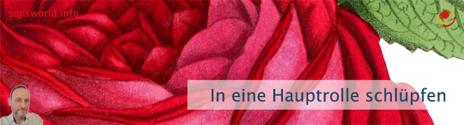 In eine Hauptrolle schlüpfen