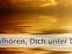 Aufhören, Dich unter Druck zu setzen