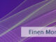 Einen Moment innehalten
