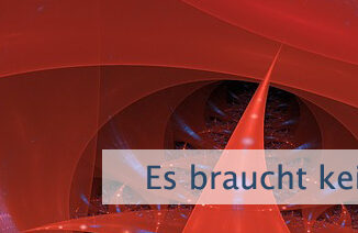 Es braucht keine Meditation