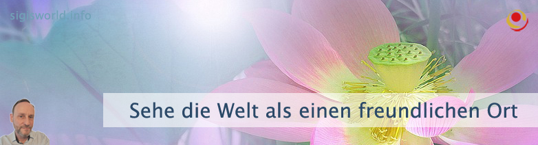 Sehe die Welt als einen freundlichen Ort Sehe die Welt als einen freundlichen Ort