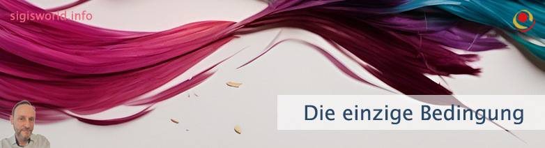 Die einzige Bedingung Die einzige Bedingung