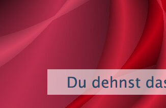 Du dehnst das Kraftfeld aus