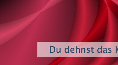 Du dehnst das Kraftfeld aus