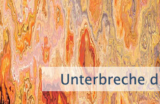 Unterbreche die Gewohnheit