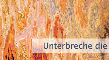 Unterbreche die Gewohnheit