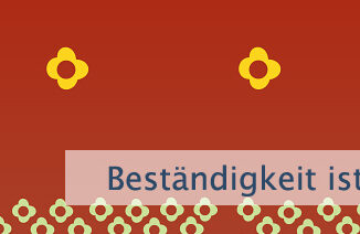 Beständigkeit ist der Schlüssel