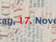 News vom Sonntag, 17. November 2024