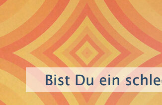 Bist Du ein schlechter Mensch?