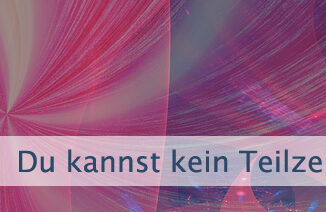 Du kannst kein Teilzeit-Buddha sein