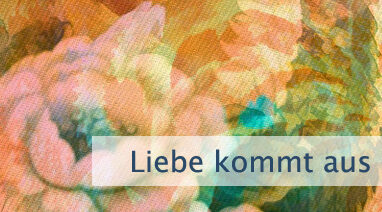 Liebe kommt aus dem Herzen