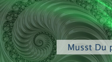 Musst Du perfekt sein?