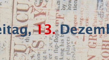 News vom Freitag, 13. Dezember 2024