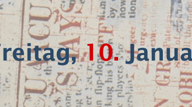 News vom Freitag, 10. Januar 2025