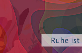 Ruhe ist kein Stillstand