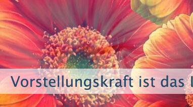 Vorstellungskraft ist das Leben selbst
