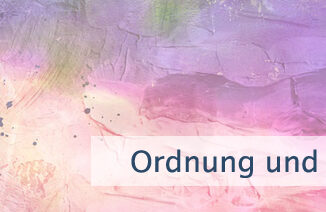 Ordnung und Gleichgewicht