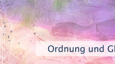 Ordnung und Gleichgewicht