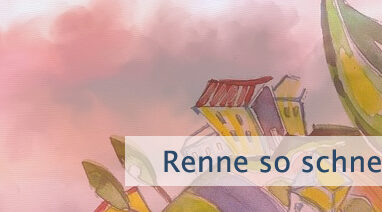 Renne so schnell Du kannst