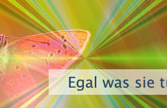Egal was sie tun oder sagen