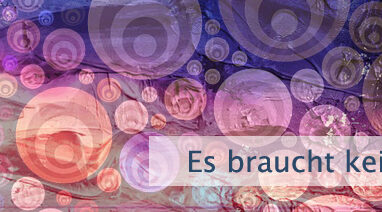 Es braucht keine Disziplin
