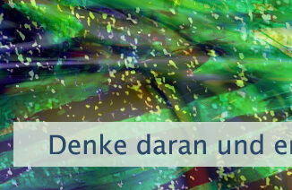 Denke daran und entspanne Dich