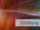 Erfüllung existiert bereits