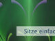 Sitze einfach still zu Hause