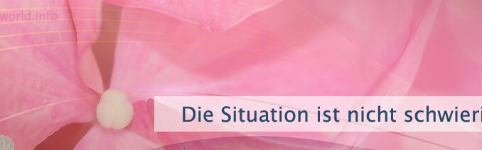 Die Situation ist nicht schwierig