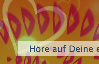 Höre auf Deine eigene Stimme