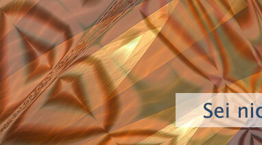 Sei nicht ängstlich