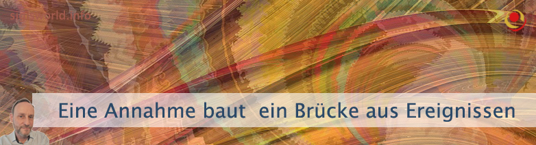 Eine Annahme baut eine Brücke aus Ereignissen