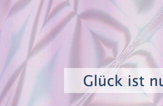 Glück ist nur ein Konzept