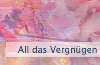 All das Vergnügen daraus ziehen