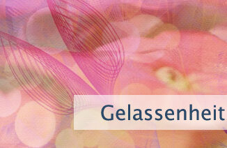 Gelassenheit ist notwendig