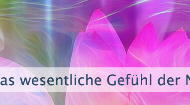 Das wesentliche Gefühl der Natürlichkeit