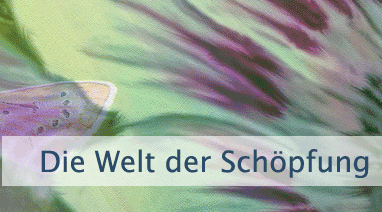 Die Welt der Schöpfung ist vollendet